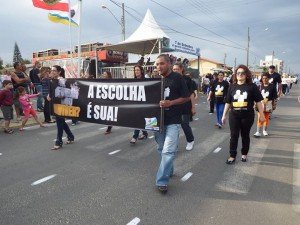 Caminhada em Arroio do Silva