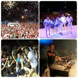 Multidão celebra a chegada do Ano Novo com grande festa em Arroio do Silva
